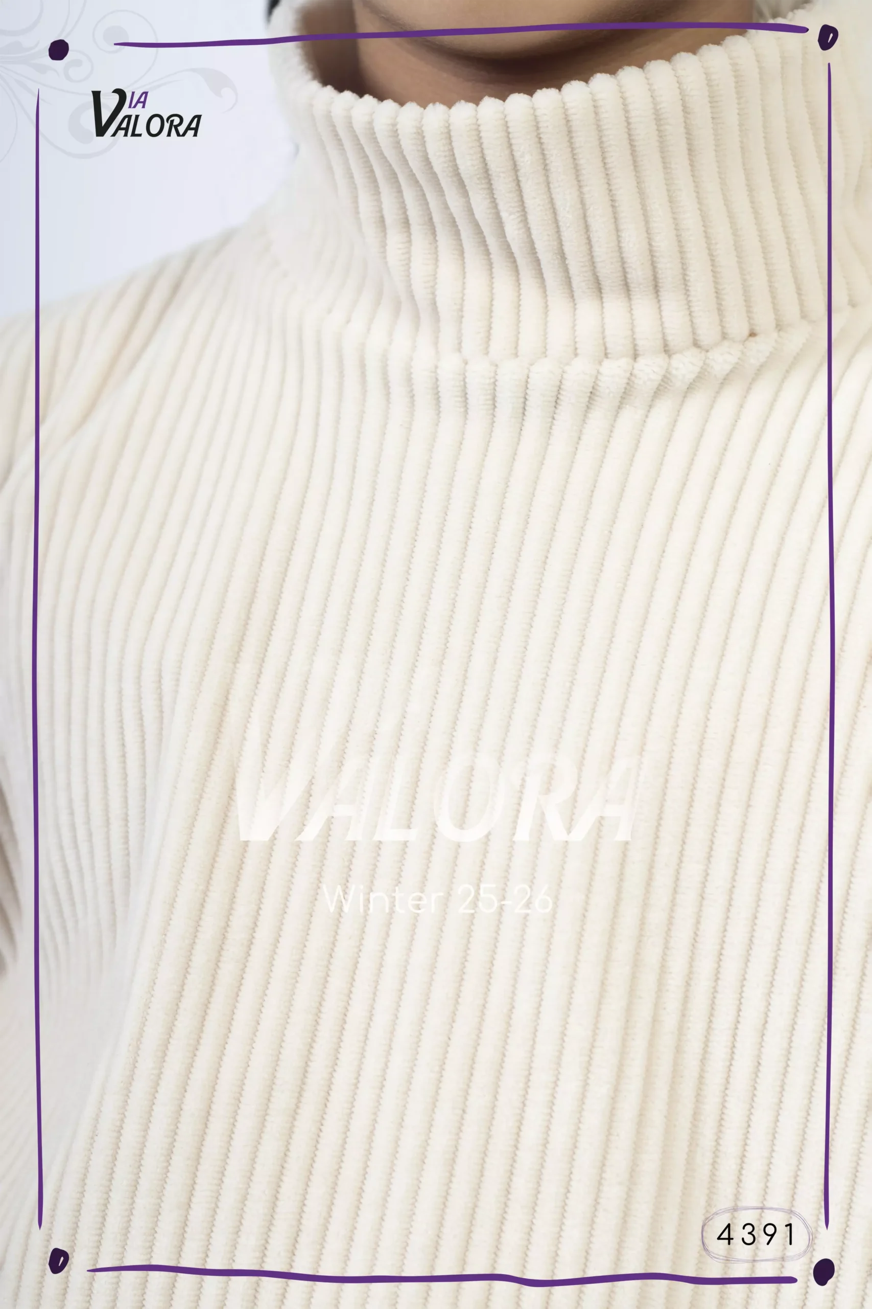 ⁦طقم بناتي 3 قطع – جوخ ممزوج – طول 80 سم - 4391⁩ - الصورة ⁦7⁩