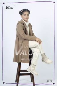 طقم بناتي 3 قطع – جوخ – طول 80 سم – 4392