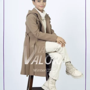 طقم بناتي 3 قطع – جوخ – طول 80 سم - 4392