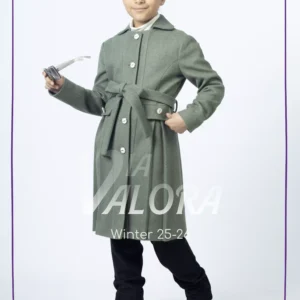 طقم بناتي 3 قطع – جوخ – طول 80 سم - 4393