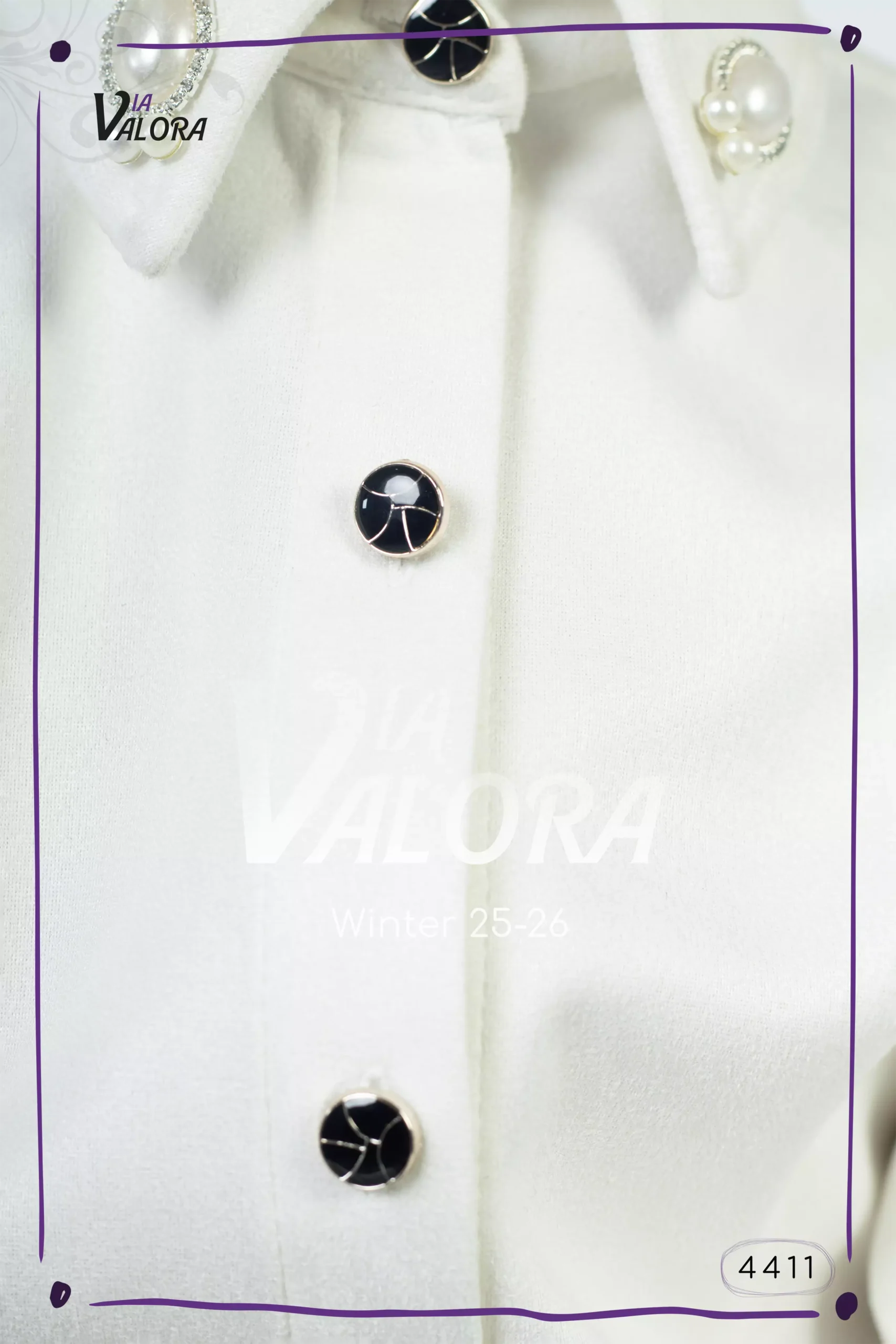 طقم بناتي 3 قطع – صوف مفرك – طول 45 سم - 4411 - الصورة 8