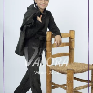 طقم بناتي 3 قطع – مخمل – طول 45 سم - 4437