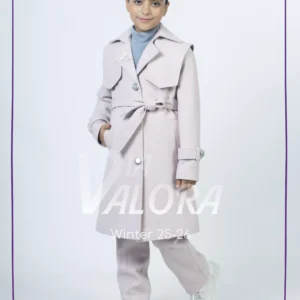 طقم بناتي 3 قطع – جوخ – طول 80 سم - 4455