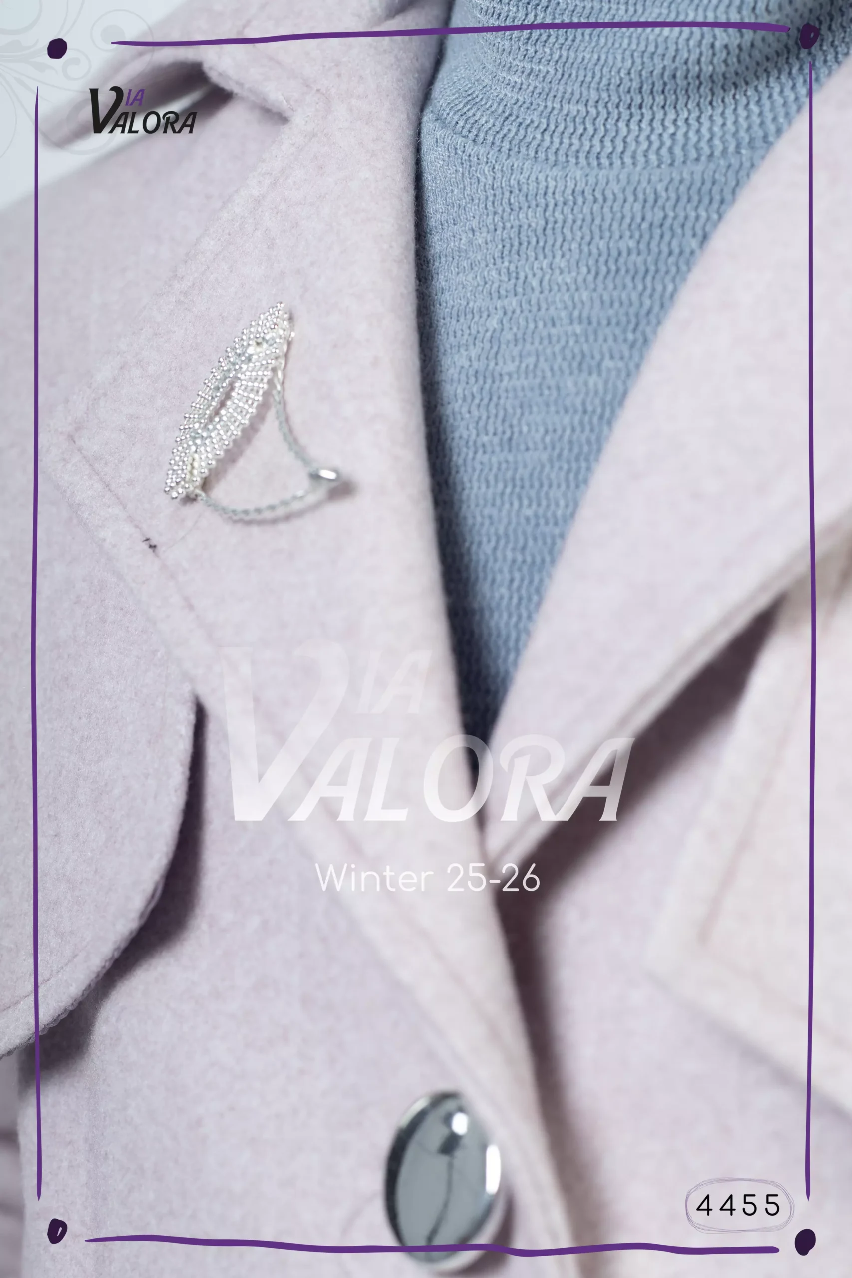 طقم بناتي 3 قطع – جوخ – طول 80 سم - 4455 - الصورة 7