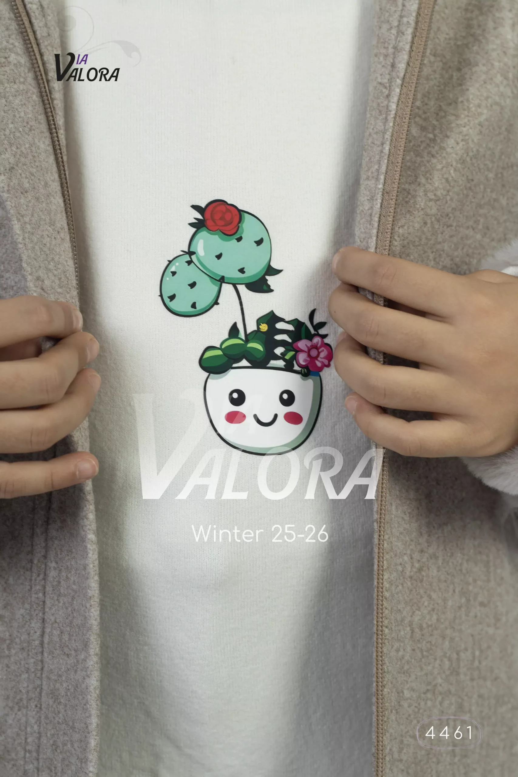 ⁦طقم بناتي 3 قطع – جوخ – طول 60 سم - 4461⁩ - الصورة ⁦3⁩