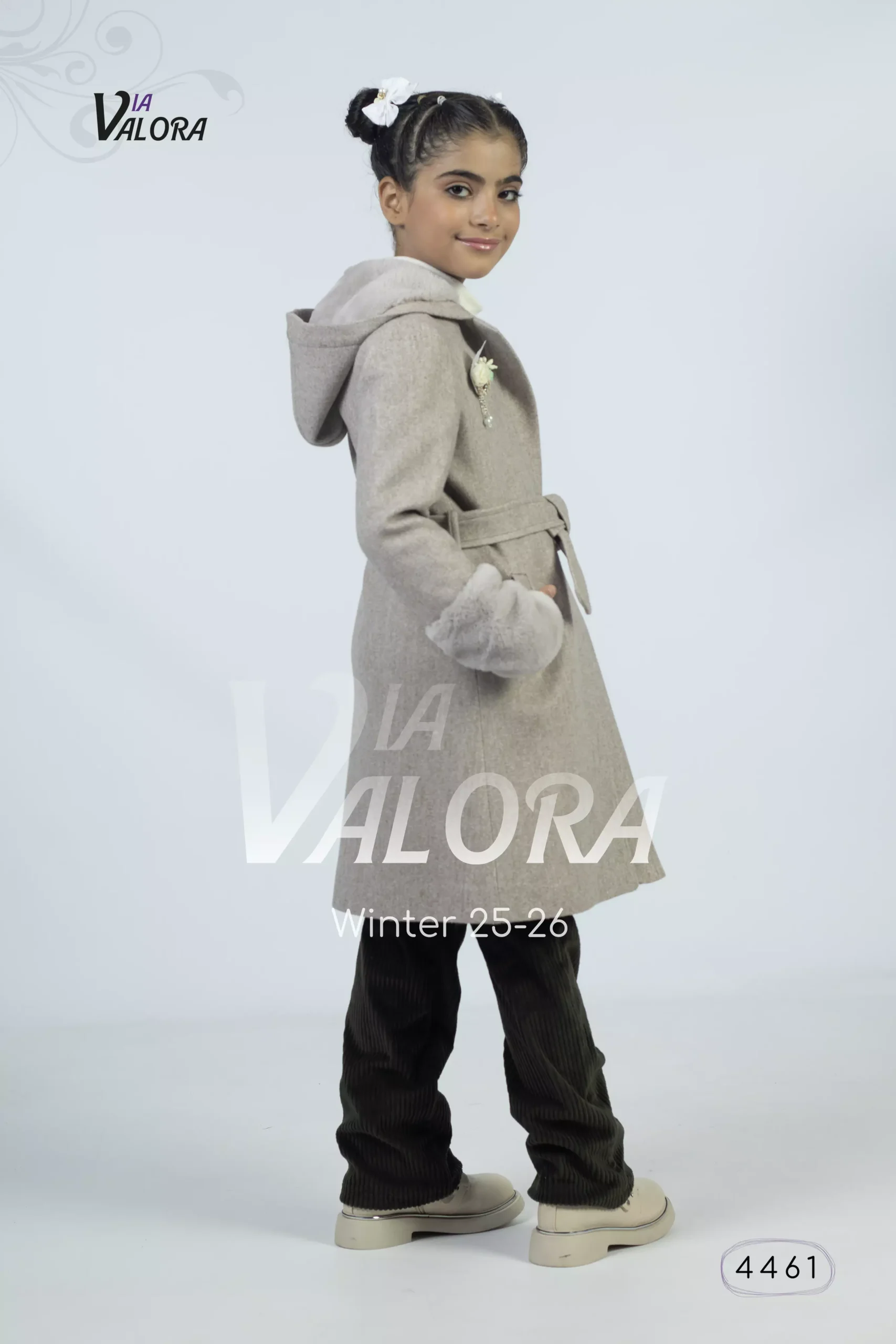 ⁦طقم بناتي 3 قطع – جوخ – طول 60 سم - 4461⁩ - الصورة ⁦8⁩