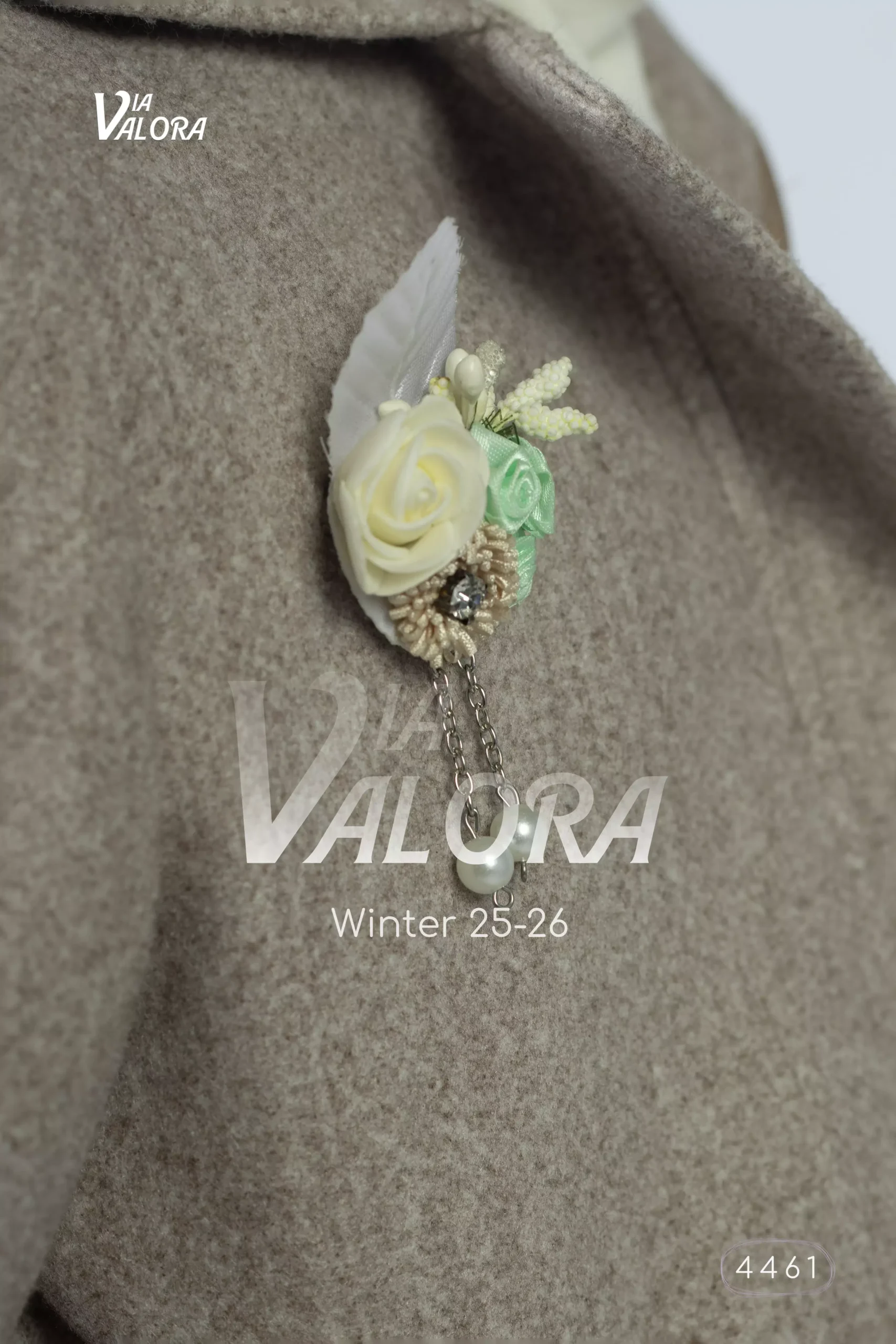 ⁦طقم بناتي 3 قطع – جوخ – طول 60 سم - 4461⁩ - الصورة ⁦6⁩