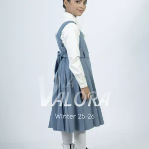 طقم بناتي قطعتين – جوخ ممزوج – طول 80 سم -4467