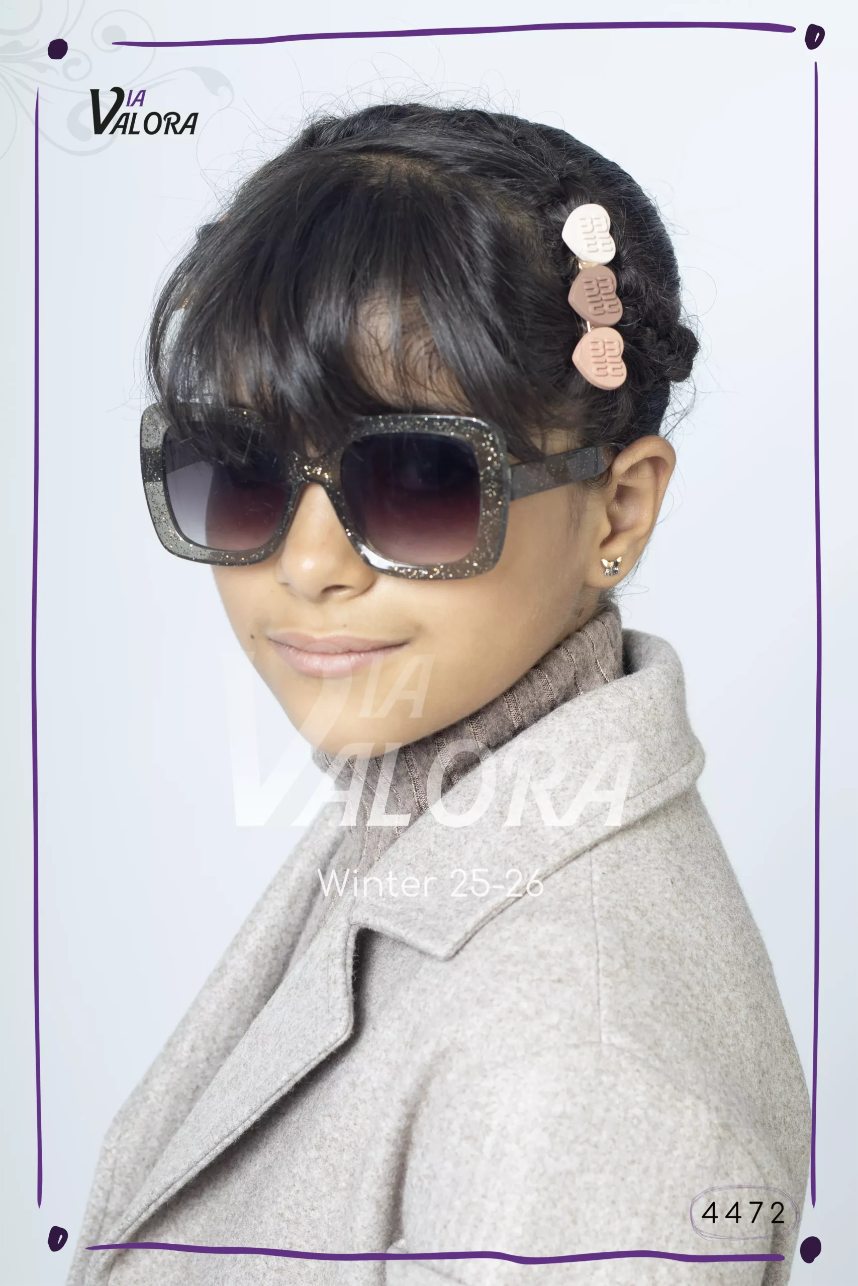 ⁦طقم بناتي 3 قطع – جوخ – طول 80 سم - 4472⁩ - الصورة ⁦4⁩