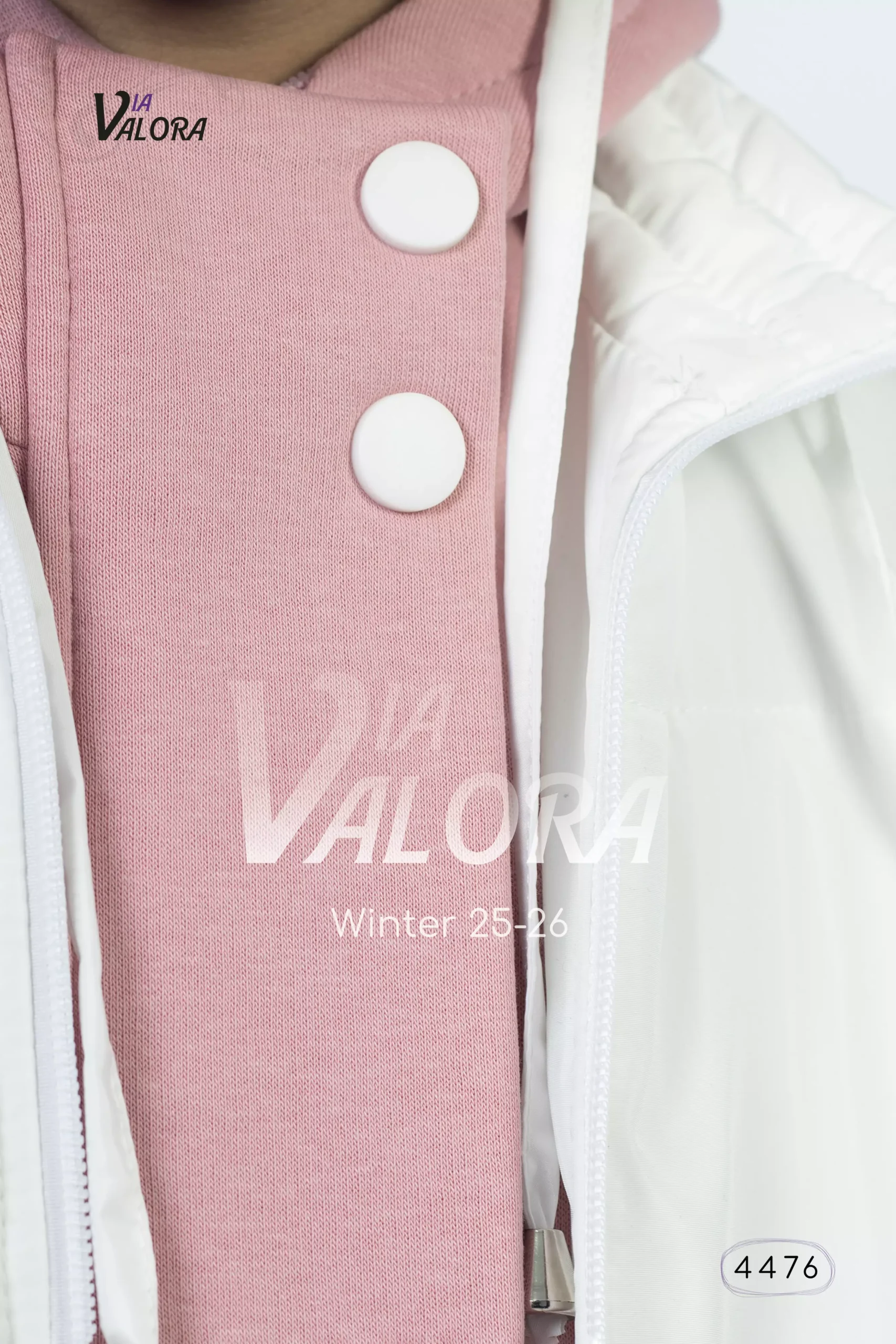 ⁦طقم بناتي 3 قطع – قماشة فليس مع برشوت – طول 50 سم - 4476⁩ - الصورة ⁦10⁩