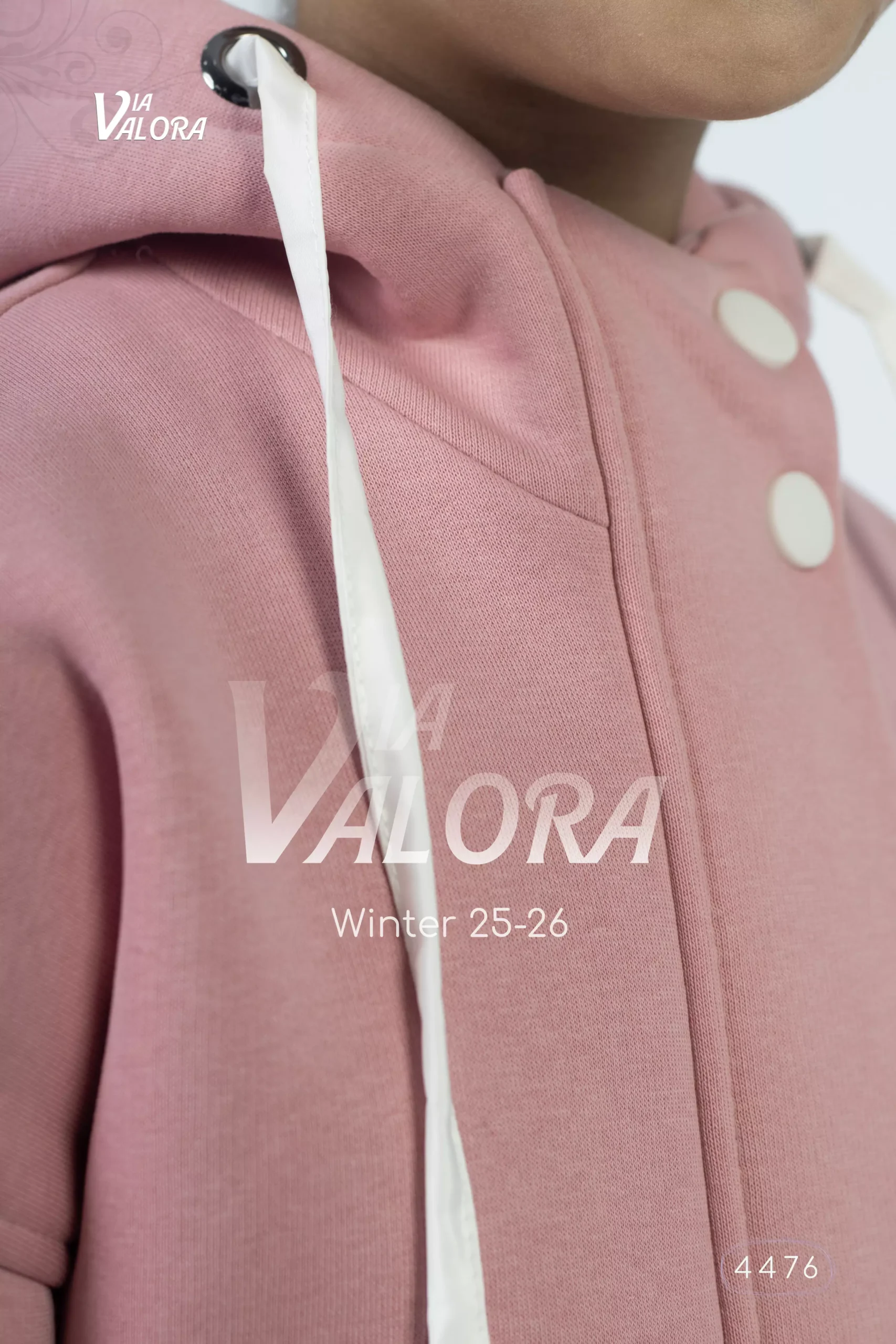 ⁦طقم بناتي 3 قطع – قماشة فليس مع برشوت – طول 50 سم - 4476⁩ - الصورة ⁦6⁩