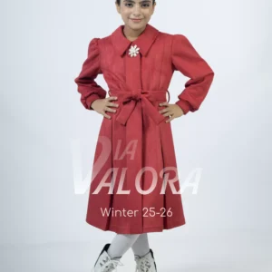 فستان بناتي – سويد مخمل – طول 80 سم - 4477