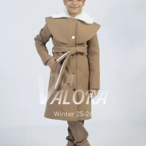 طقم بناتي 3 قطع – جوخ – طول 80 سم - 4480