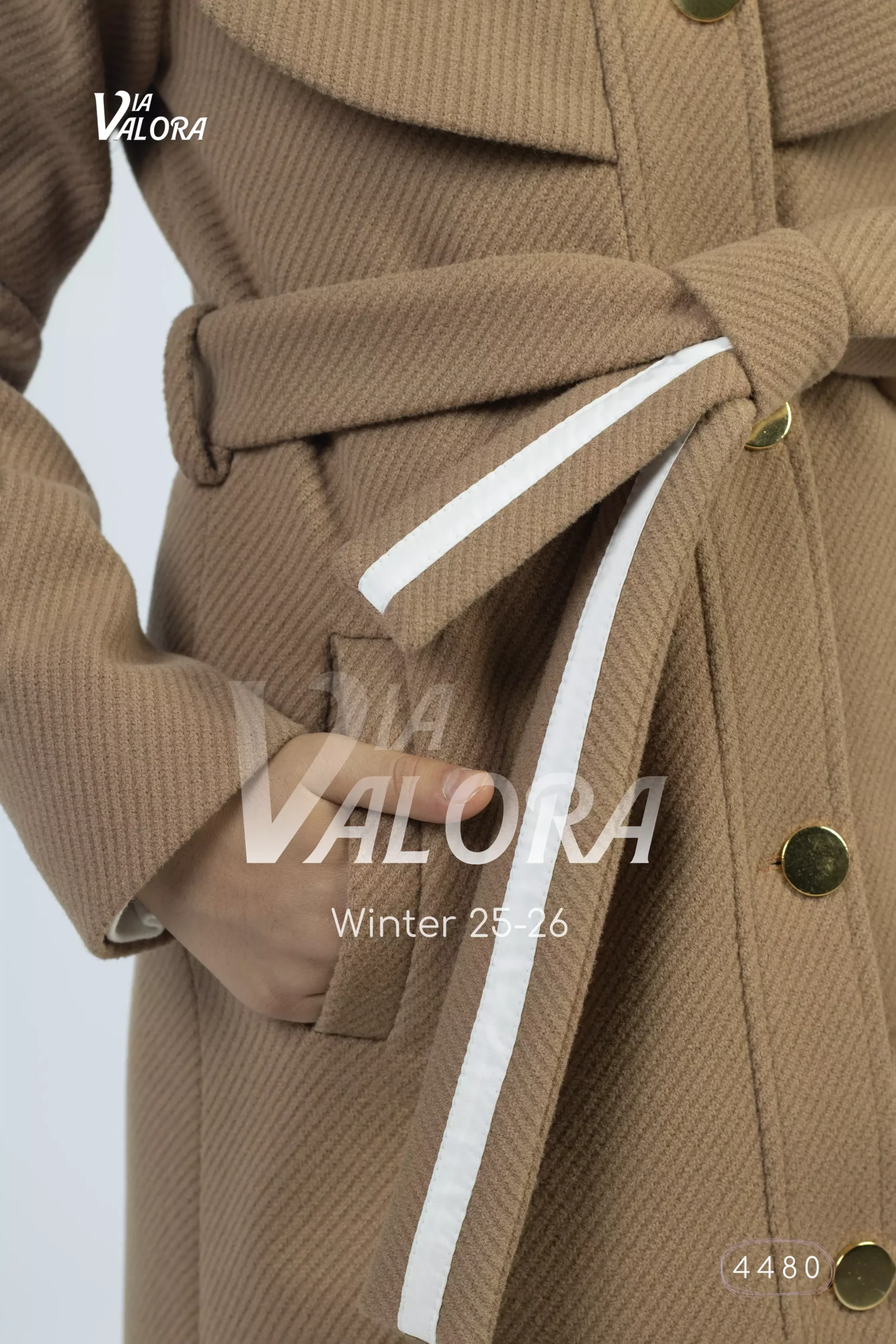 ⁦طقم بناتي 3 قطع – جوخ – طول 80 سم - 4480⁩ - الصورة ⁦6⁩