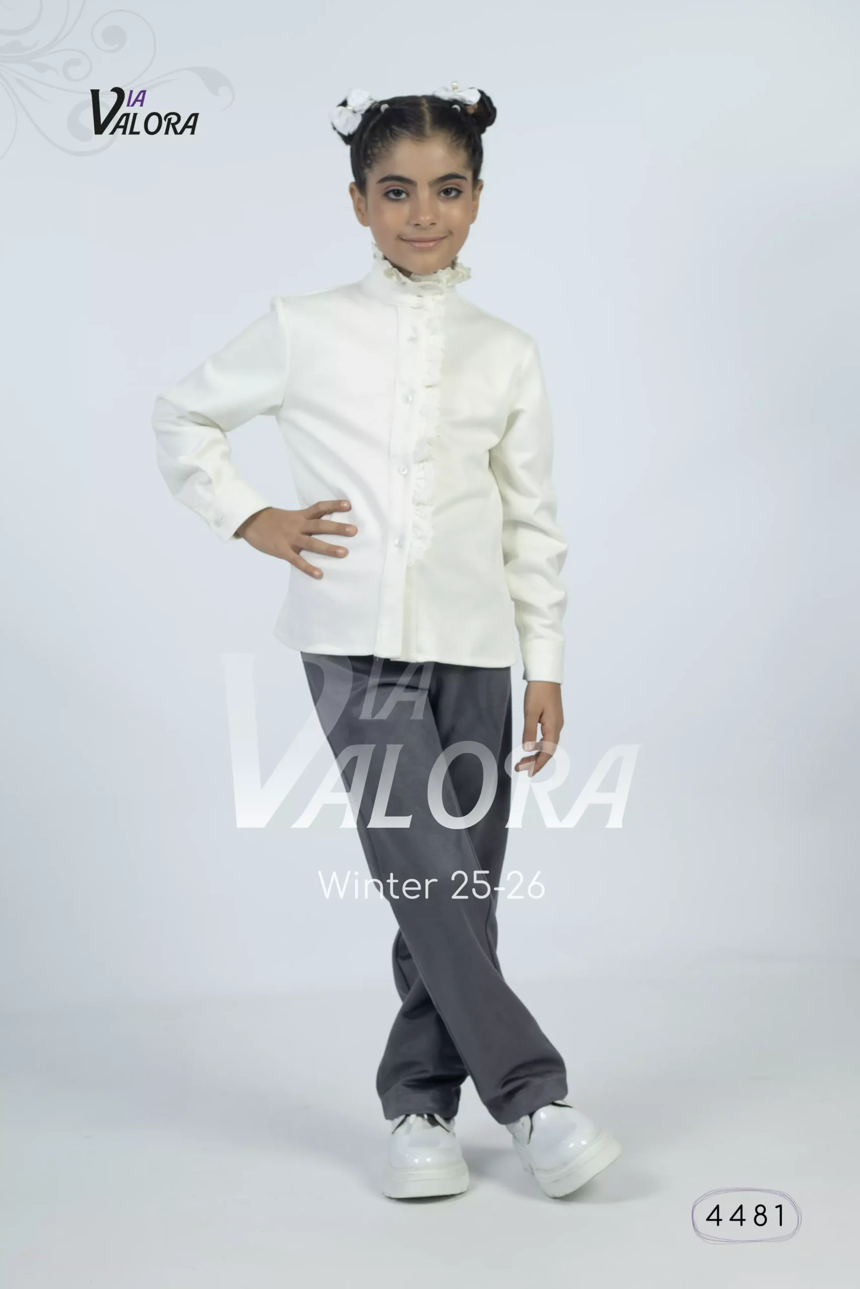 ⁦طقم بناتي 3 قطع – جوخ – طول 45 سم - 4481⁩ - الصورة ⁦3⁩