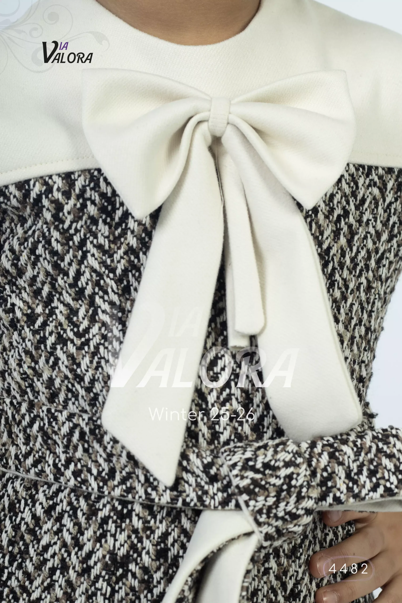 ⁦فستان بناتي – جوخ ممزوج – طول 80 سم - 4482⁩ - الصورة ⁦8⁩