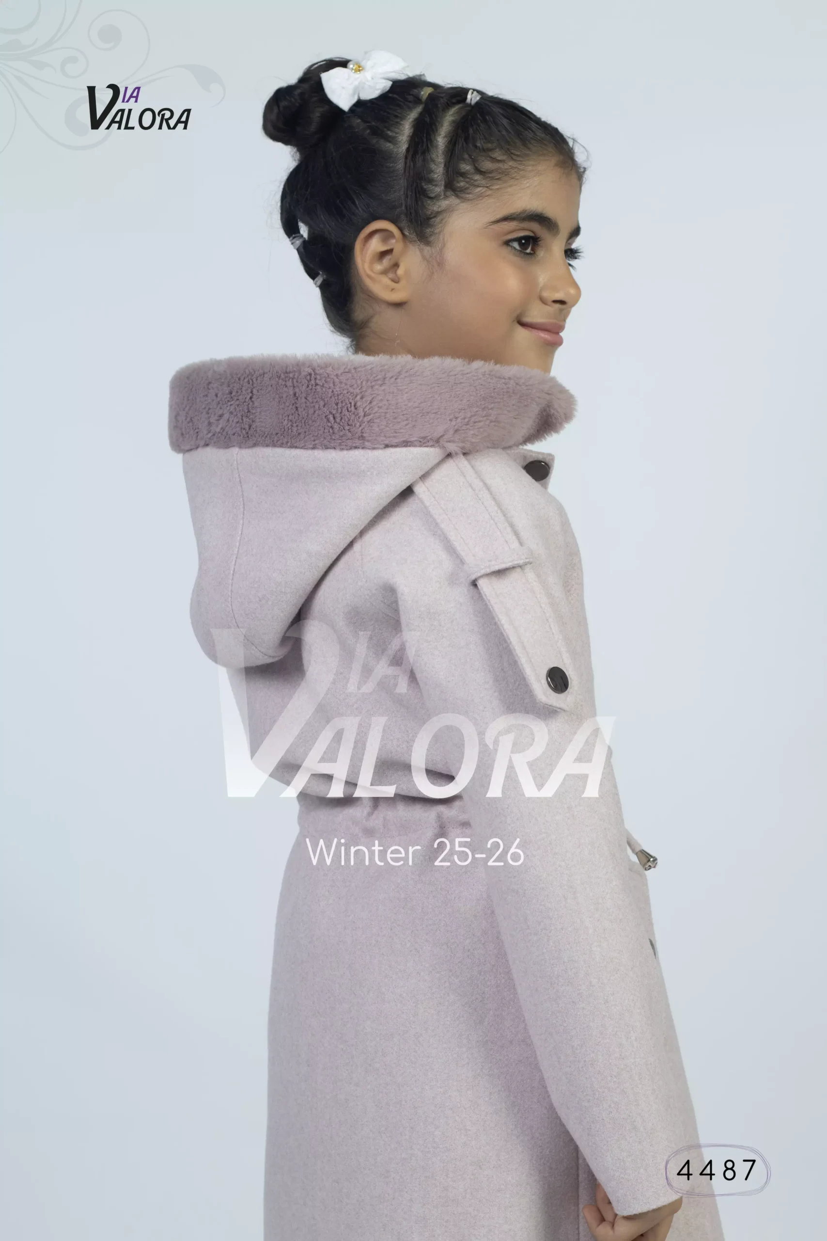 ⁦طقم بناتي 3 قطع – جوخ – طول 80 سم - 4487⁩ - الصورة ⁦7⁩