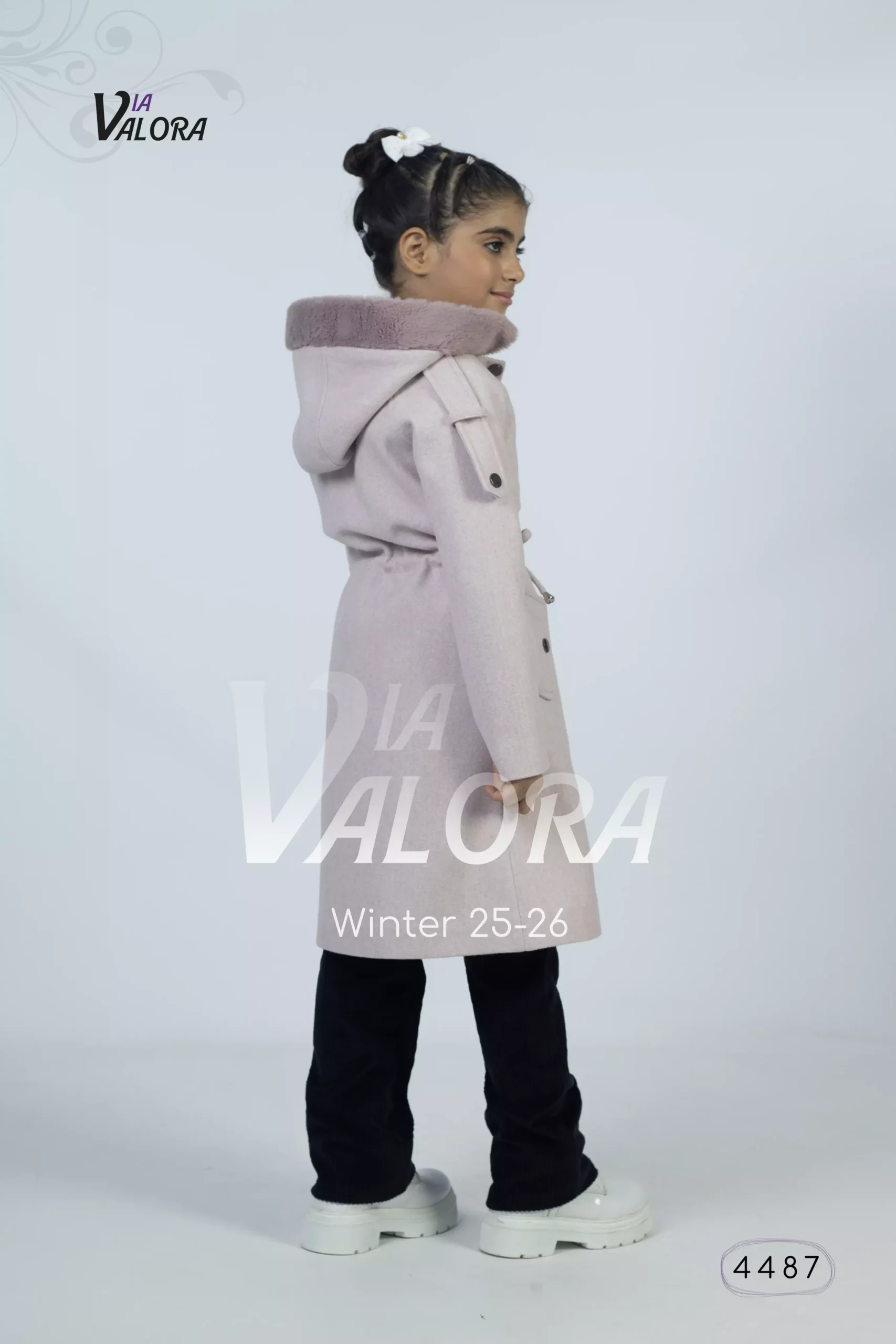 ⁦طقم بناتي 3 قطع – جوخ – طول 80 سم - 4487⁩ - الصورة ⁦8⁩