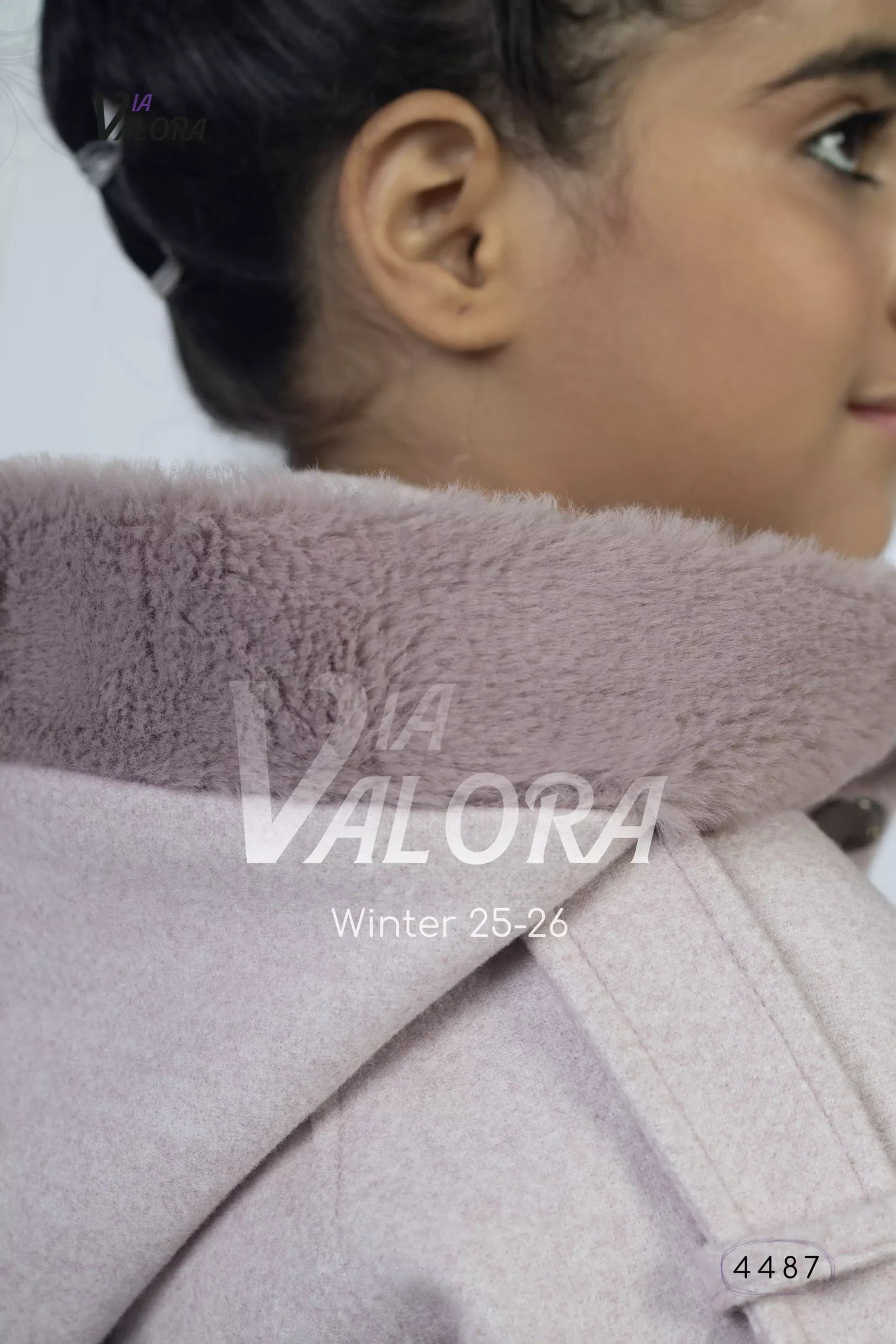 ⁦طقم بناتي 3 قطع – جوخ – طول 80 سم - 4487⁩ - الصورة ⁦2⁩