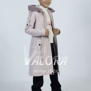 طقم بناتي 3 قطع – جوخ – طول 80 سم - 4487