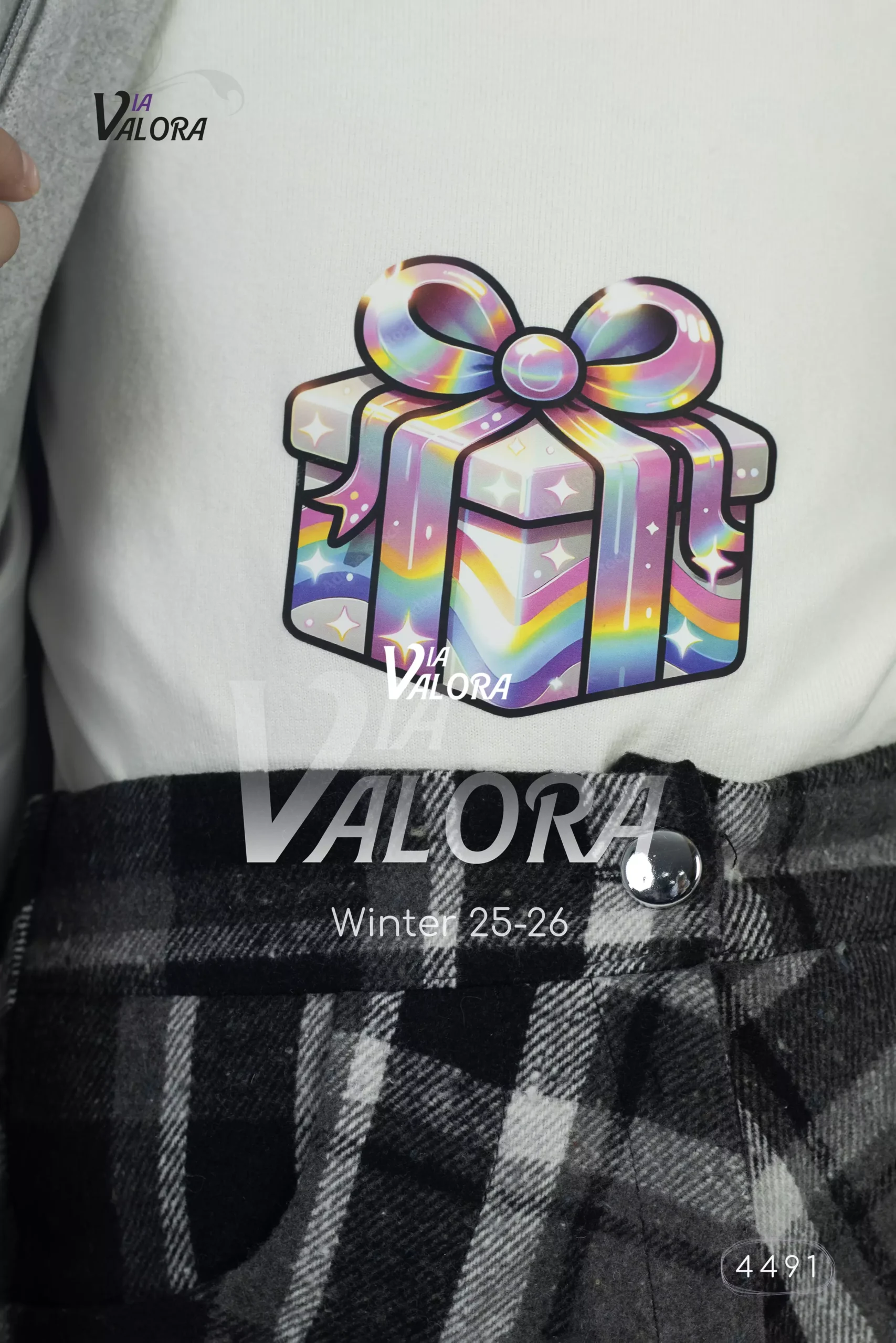 ⁦طقم بناتي 3 قطع – جوخ – طول 80 سم - 4491⁩ - الصورة ⁦5⁩