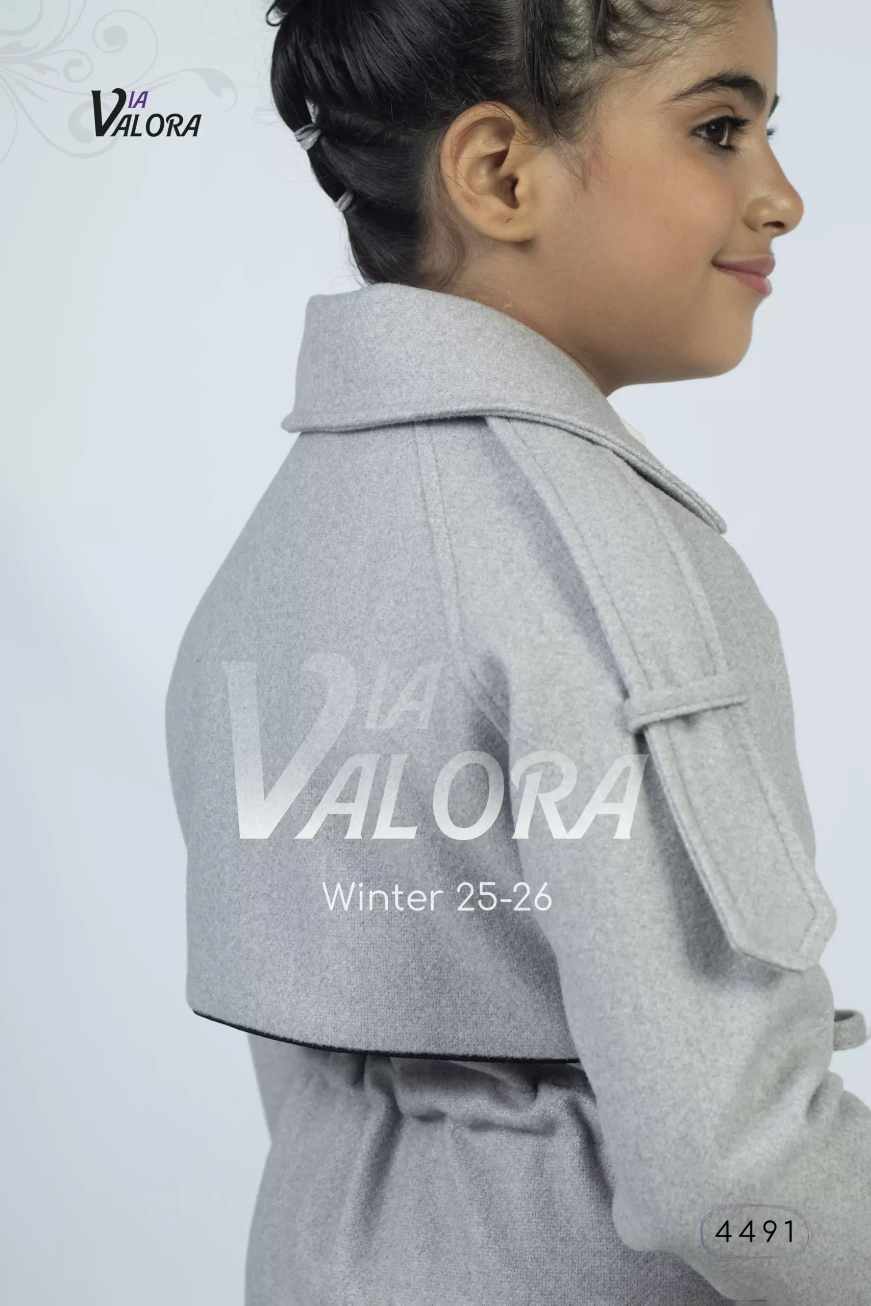 ⁦طقم بناتي 3 قطع – جوخ – طول 80 سم - 4491⁩ - الصورة ⁦4⁩