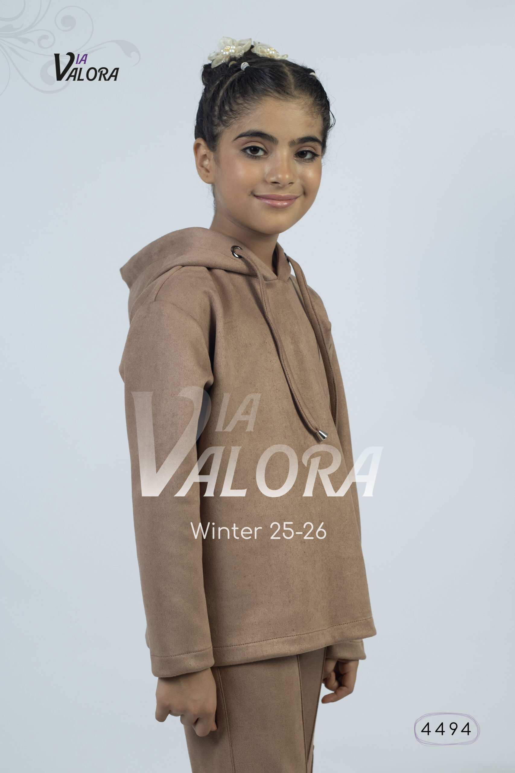 ⁦طقم بناتي 3 قطع – جوخ – طول 80 سم - 4494⁩ - الصورة ⁦7⁩