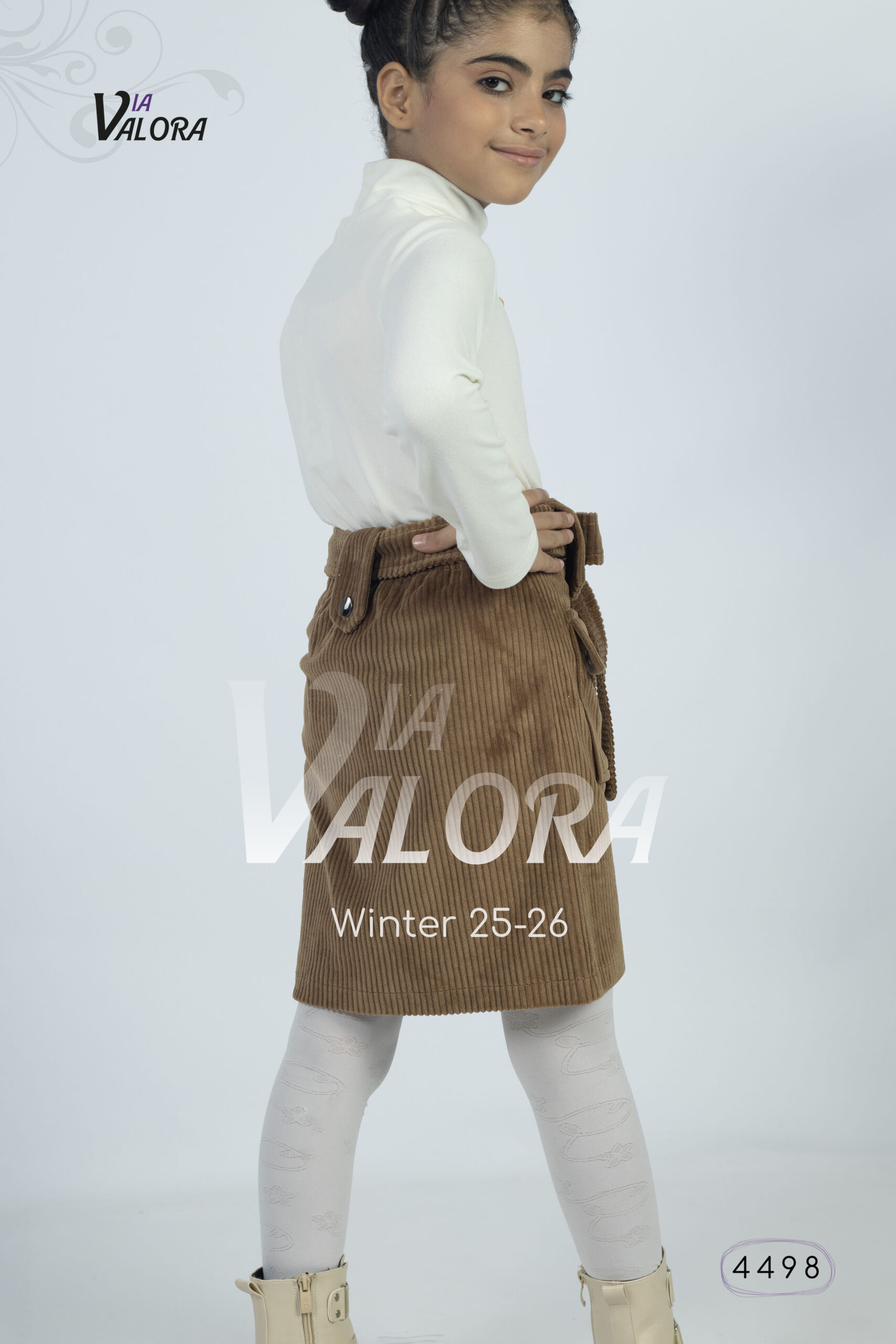 ⁦طقم بناتي 3 قطع – برشوت – طول 80 سم - 4498⁩ - الصورة ⁦2⁩