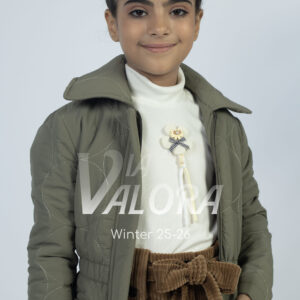 طقم بناتي 3 قطع – برشوت – طول 80 سم - 4498