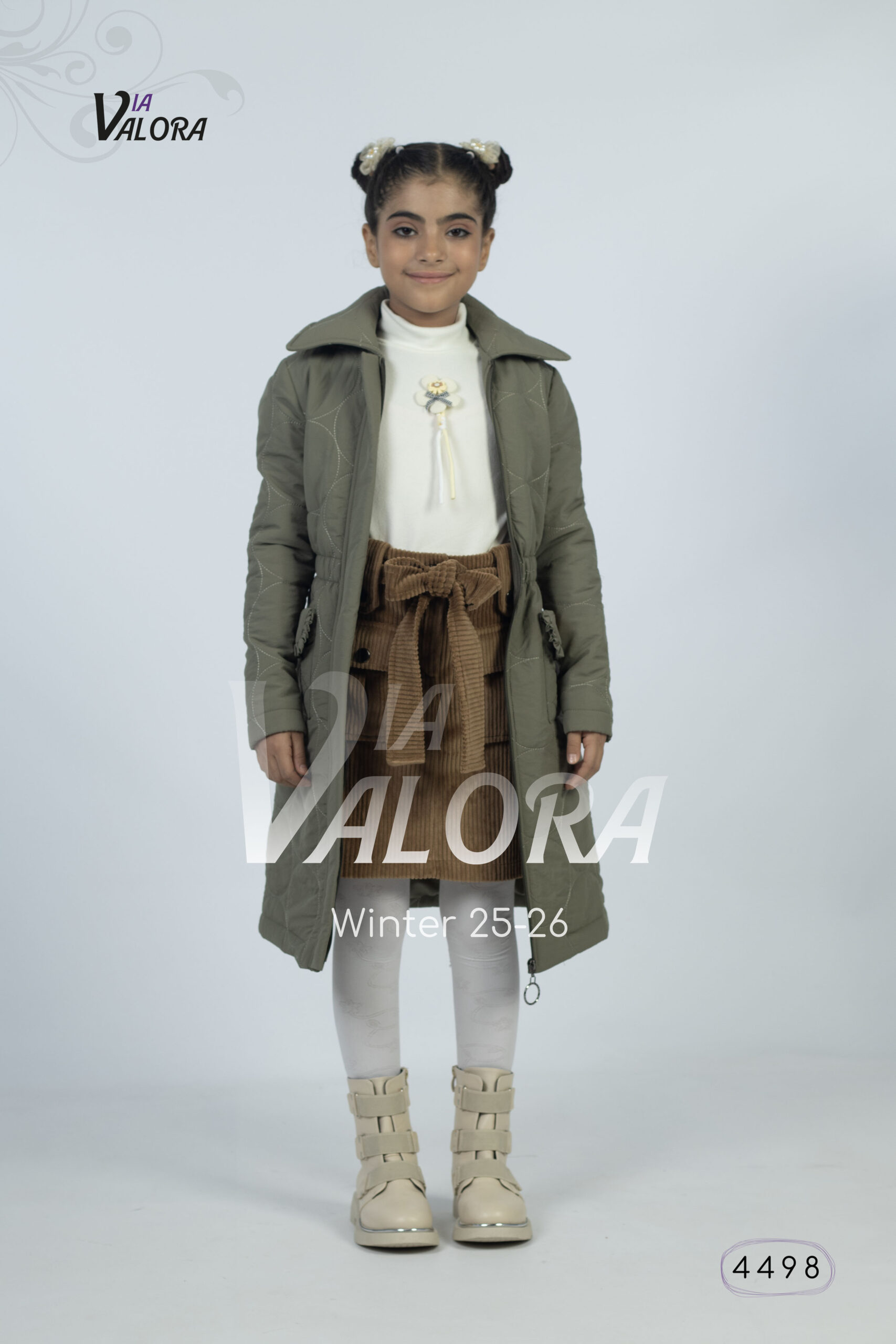 ⁦طقم بناتي 3 قطع – برشوت – طول 80 سم - 4498⁩ - الصورة ⁦6⁩