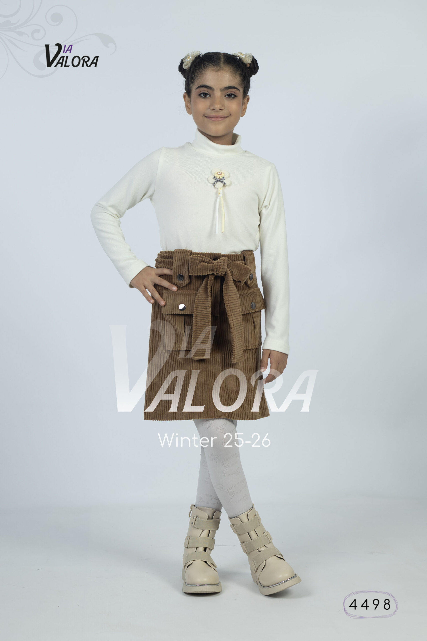 ⁦طقم بناتي 3 قطع – برشوت – طول 80 سم - 4498⁩ - الصورة ⁦7⁩