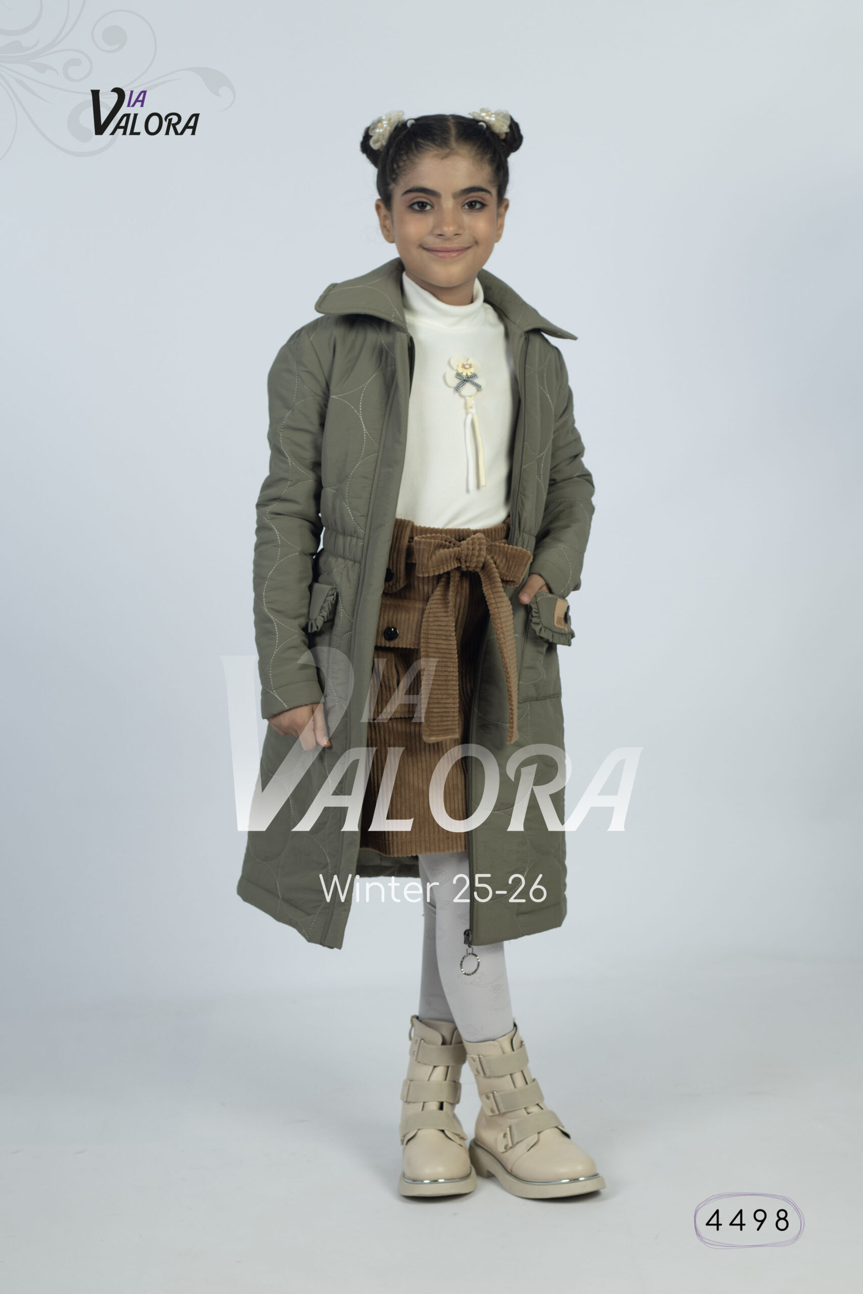 ⁦طقم بناتي 3 قطع – برشوت – طول 80 سم - 4498⁩ - الصورة ⁦9⁩