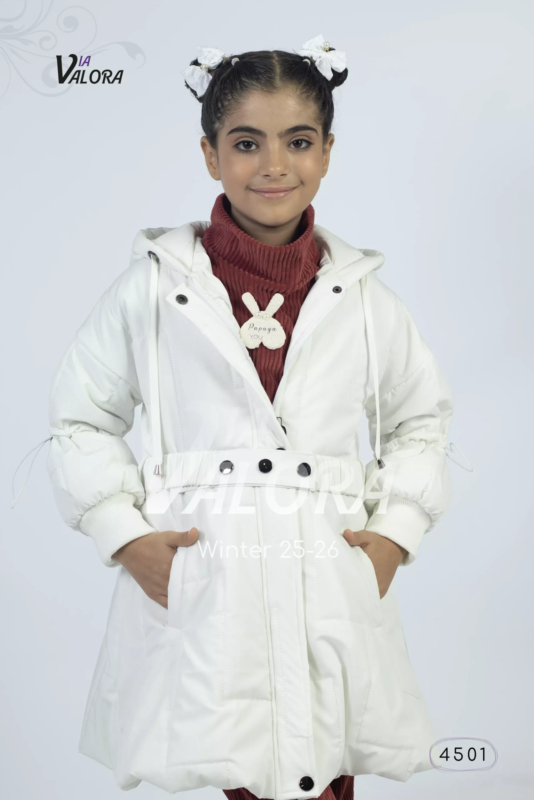 ⁦طقم بناتي 3 قطع – برشوت – طول 60 سم - 4501⁩ - الصورة ⁦4⁩