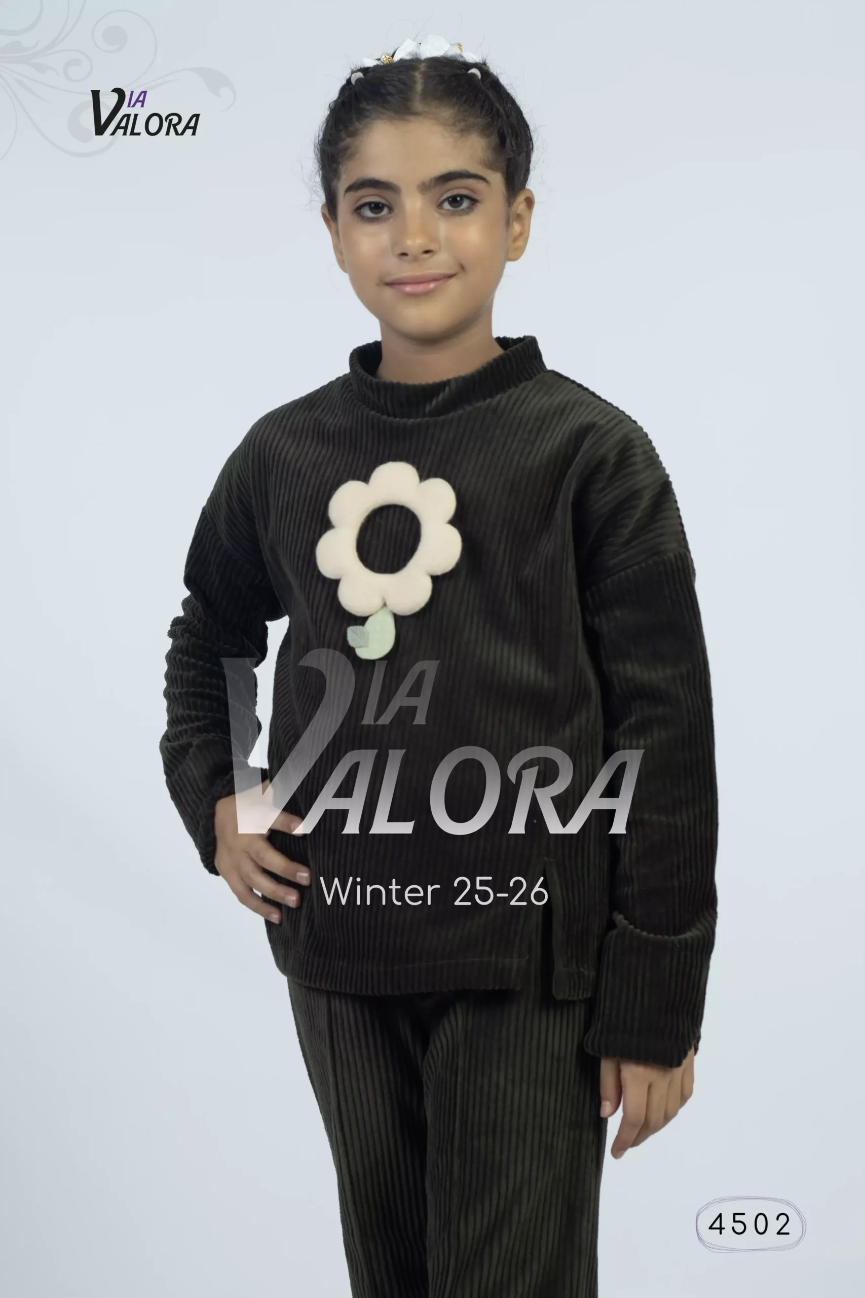 ⁦طقم بناتي 3 قطع – برشوت – طول 75 سم - 4502⁩ - الصورة ⁦5⁩